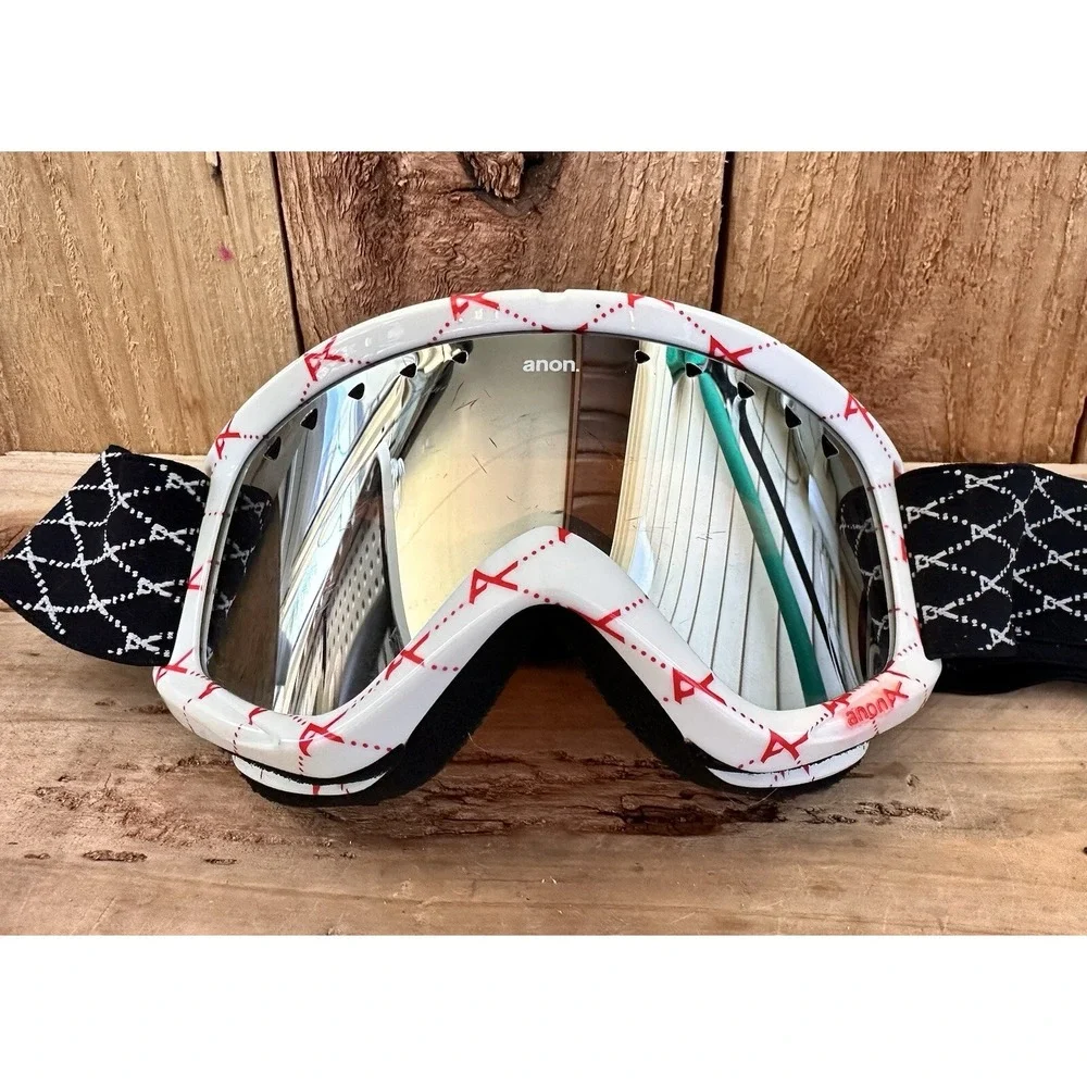 Anon Ski Goggles Snow Sports Unisex Adult OS White Good